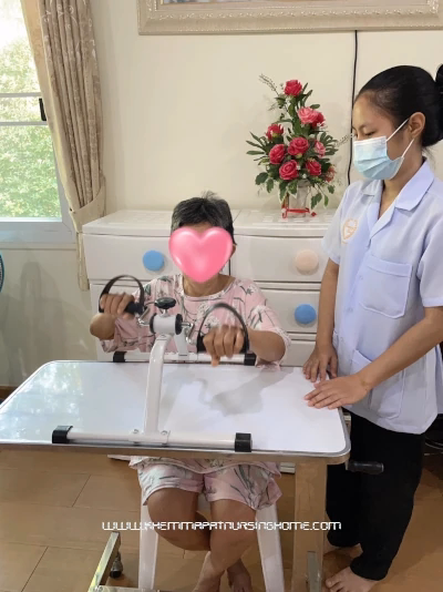 เขมภัช เนอร์สซิ่งโฮม ศูนย์ดูแลผู้สูงอายุ นนทบุรี บริการดูแล ผู้ป่วยระยะพักฟื้นที่ต้องการทำกายภาพบำบัด