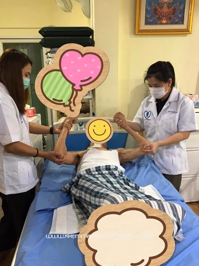 เขมภัช เนอร์สซิ่งโฮม ศูนย์ดูแลผู้สูงอายุ นนทบุรี บริการดูแล ผู้ป่วยที่ต้องให้อาหารทางสายยาง